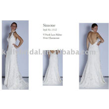 2011 Romantic Wedding gown, Bridal wear, French Lace.